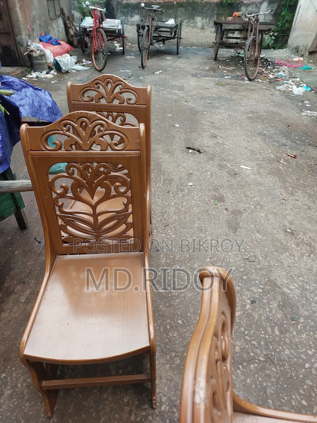 6 Chair Dining Table With 10mm Glass