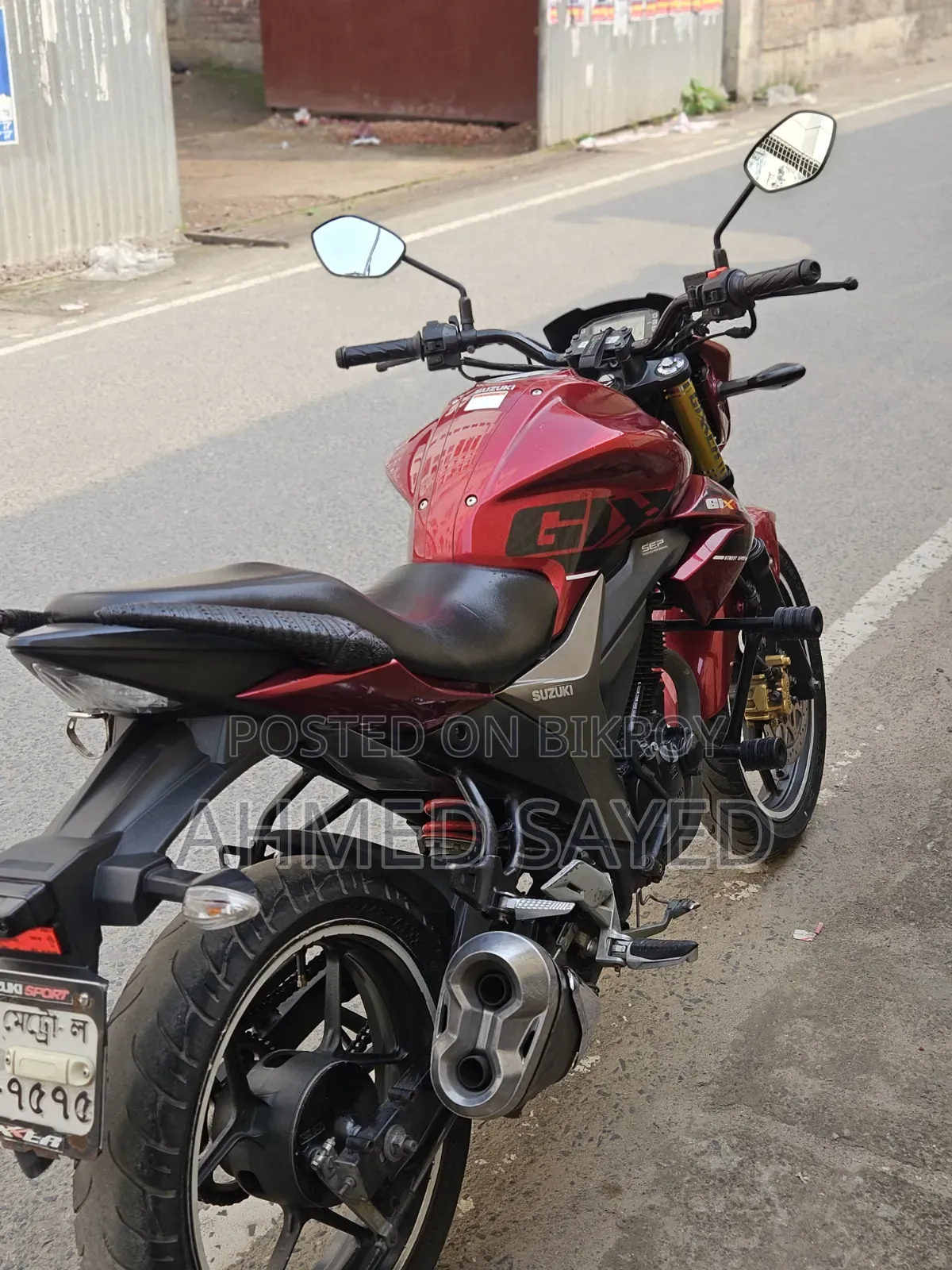 Suzuki Gixxer 2022 Red