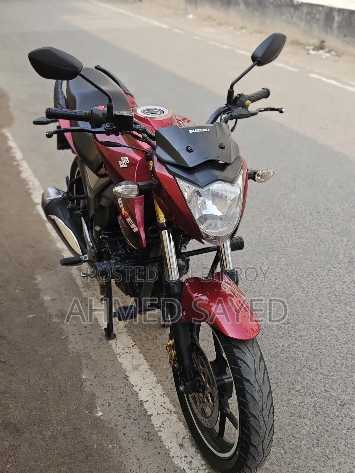 Suzuki Gixxer 2022 Red
