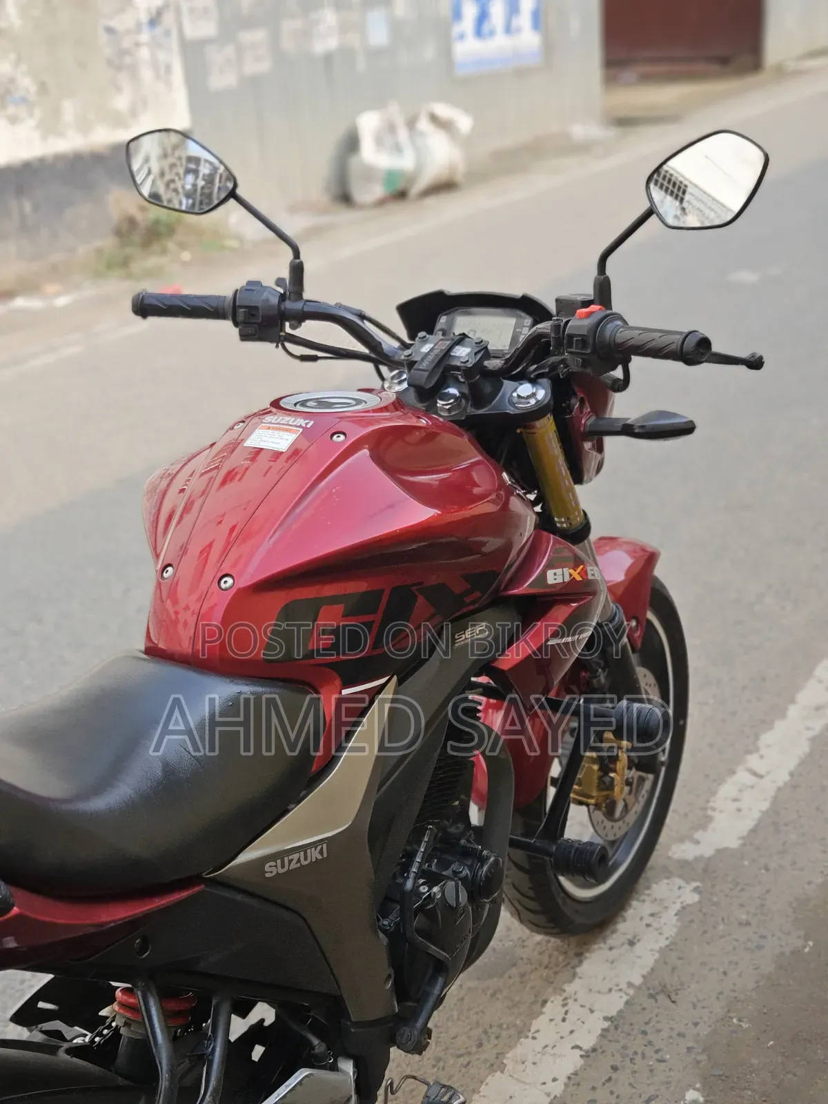 Suzuki Gixxer 2022 Red