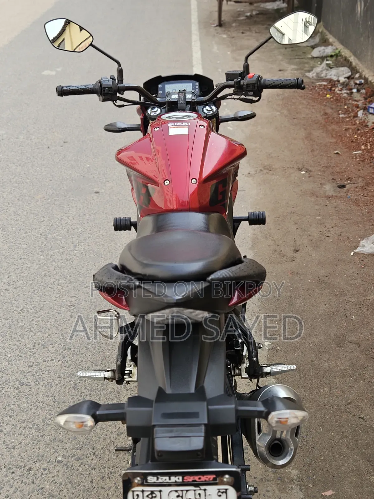 Suzuki Gixxer 2022 Red
