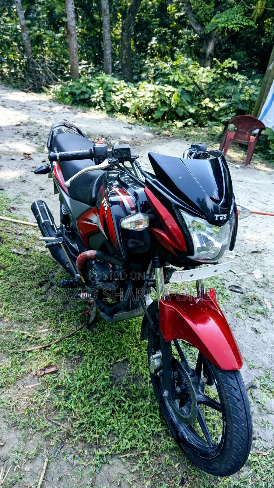 TVS Stryker 125 2021 Red