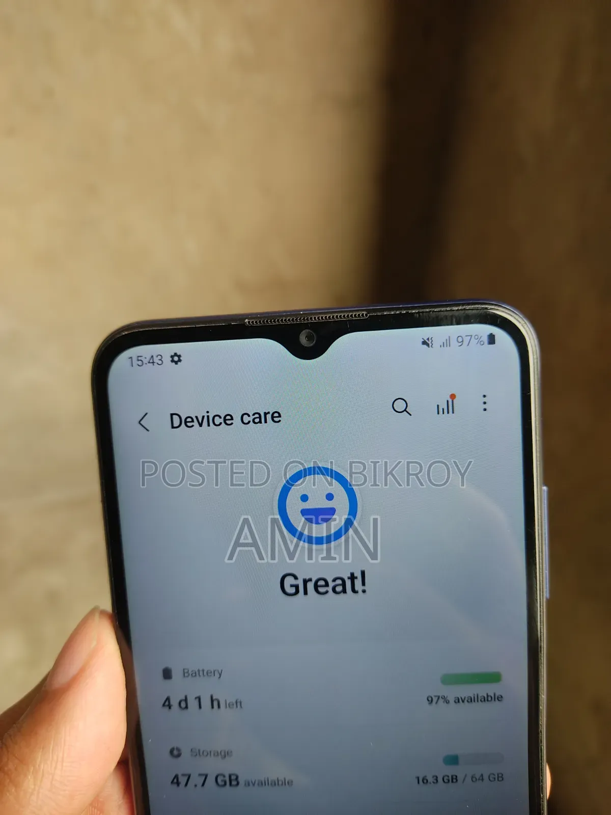 Samsung Galaxy A03s 64 GB Blue