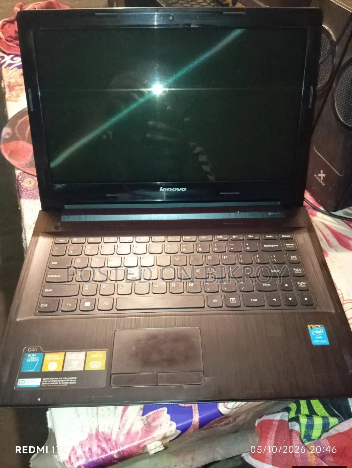 Laptop Lenovo G40 4GB Intel Pentium HDD 512GB