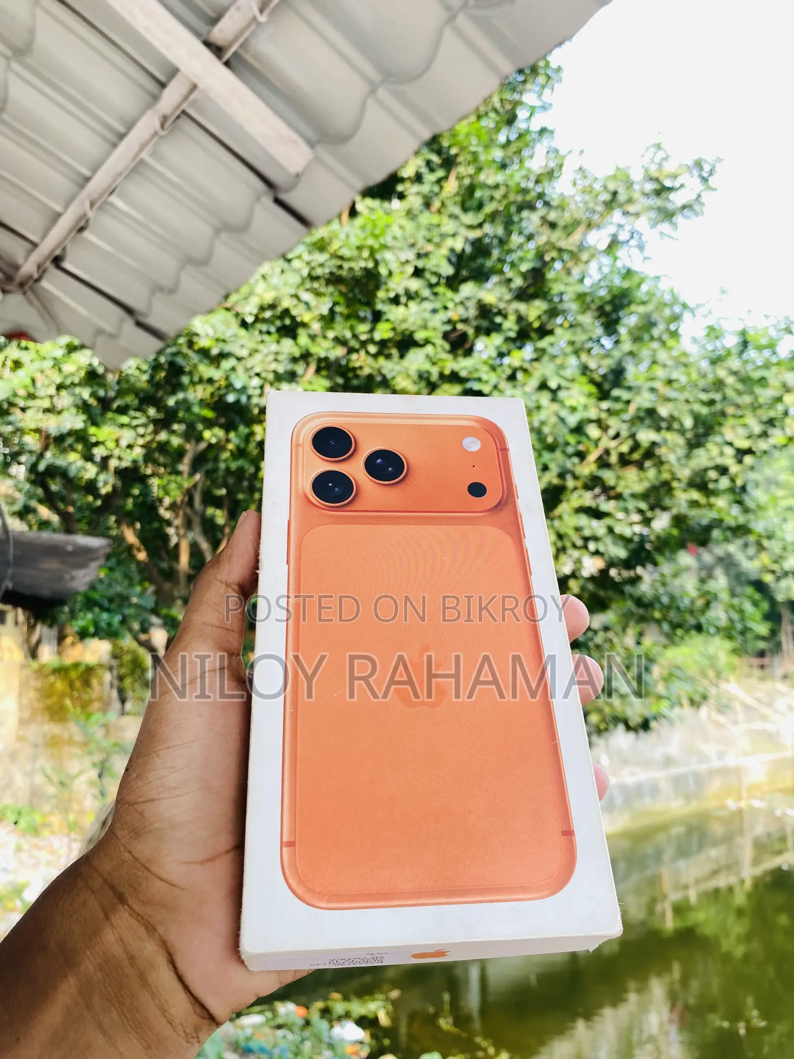 অ্যাপল আইফোন ১৭ প্রো ম্যাক্স ২৫৬ জিবি কমলা