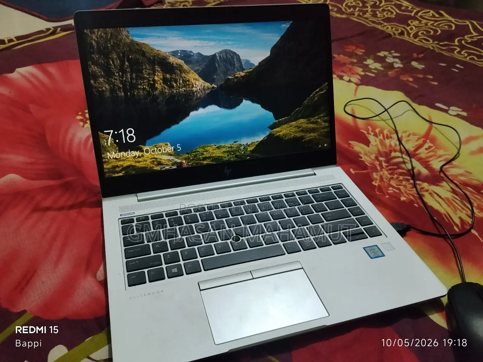 Laptop HP EliteBook 840 G6 8GB Intel Core i5 SSD 256GB