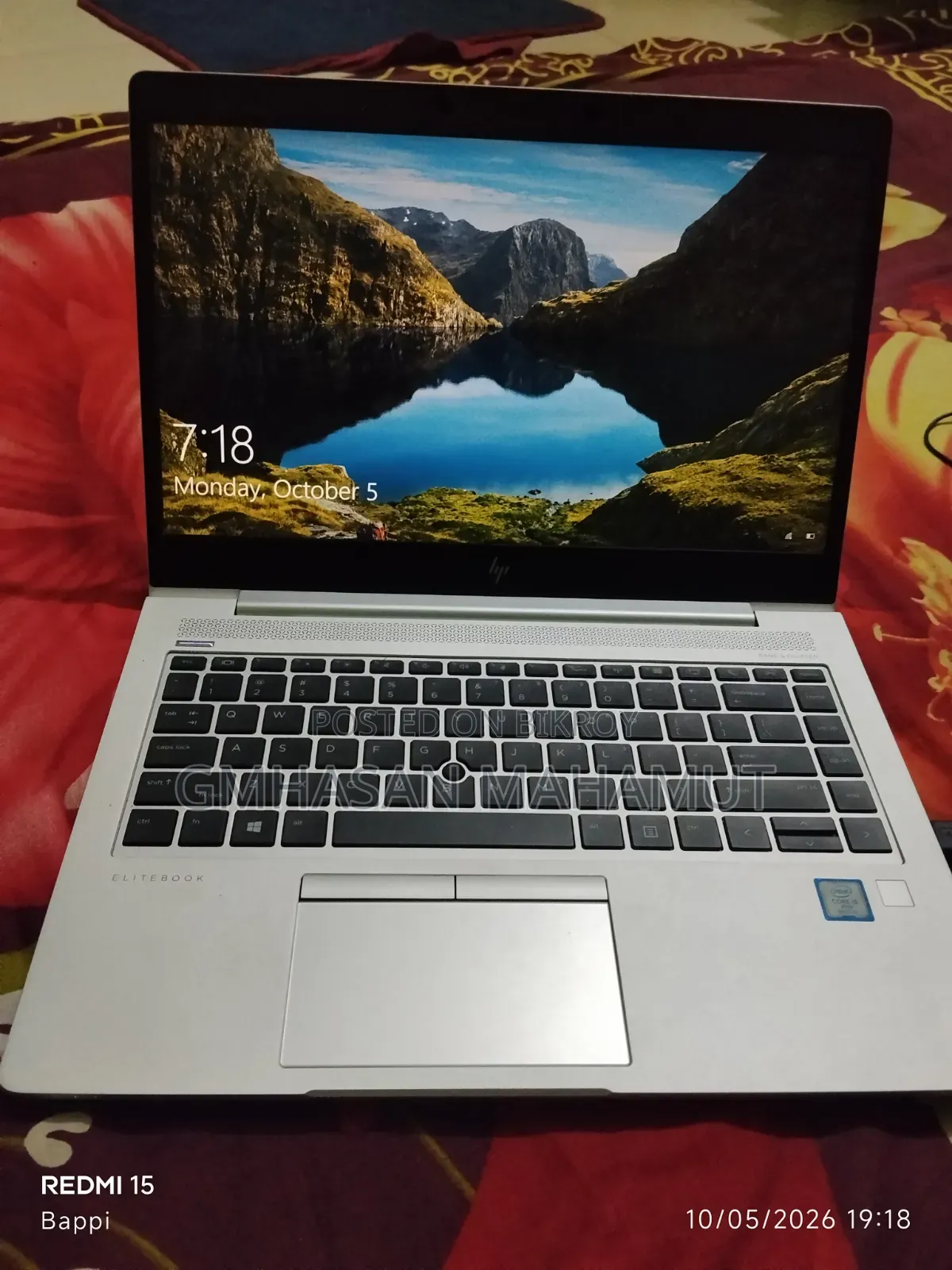 Laptop HP EliteBook 840 G6 8GB Intel Core i5 SSD 256GB