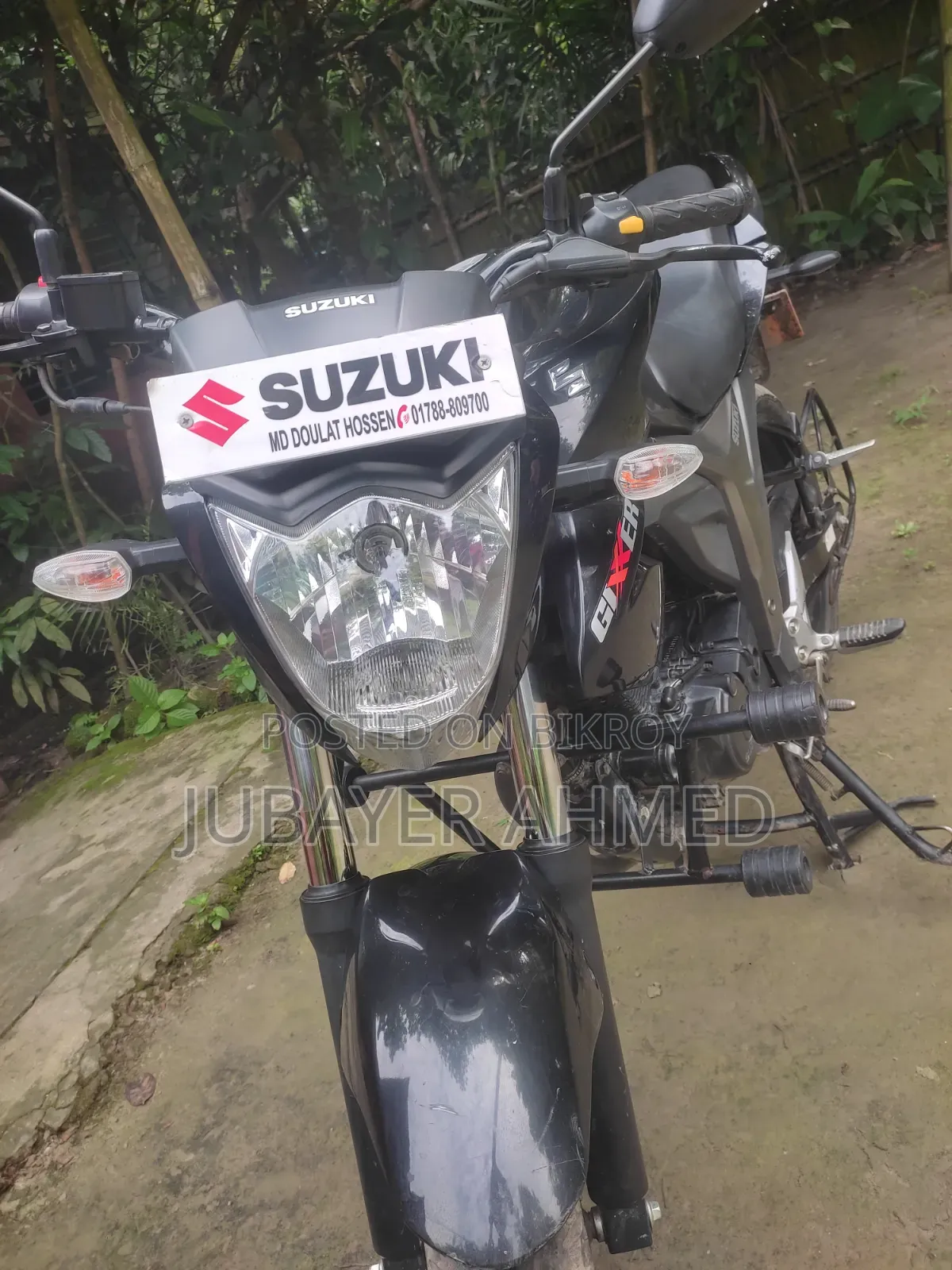 Suzuki Gixxer 2024 Black
