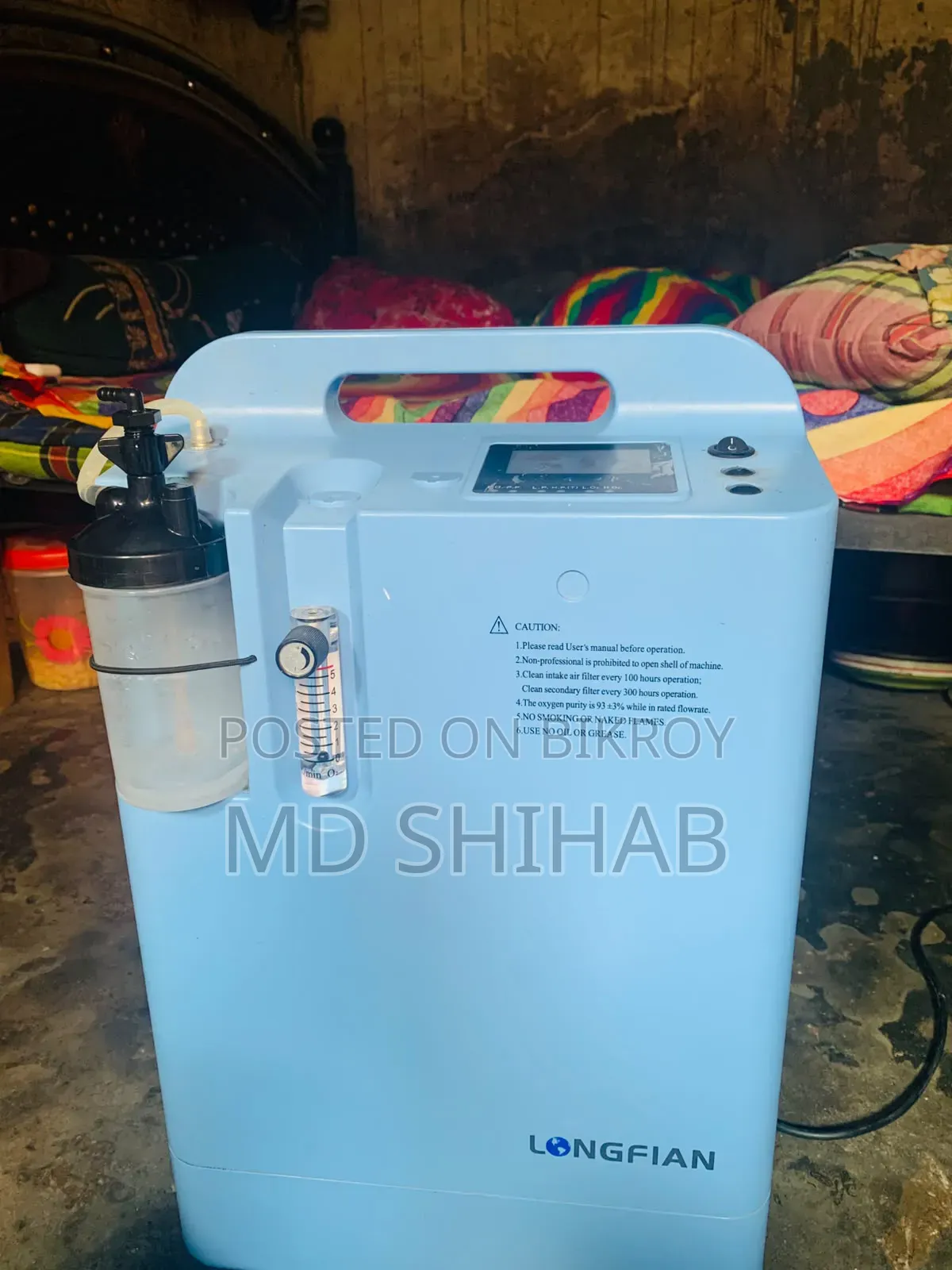 Longifan 5 Liter Oxygen Concentrator