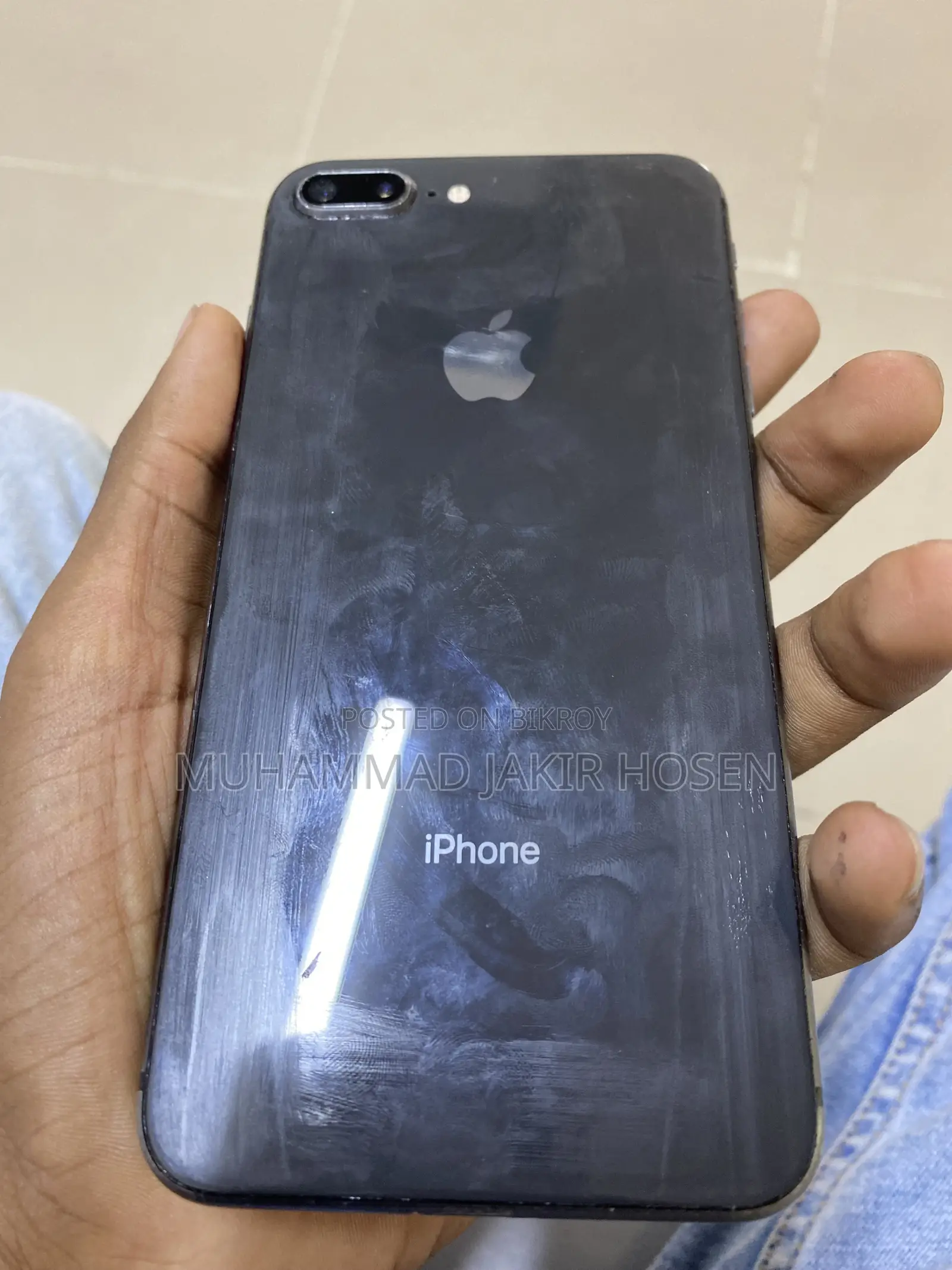 অ্যাপল আইফোন ৮ প্লাস ১২৮ জিবি ব্ল্যাক
