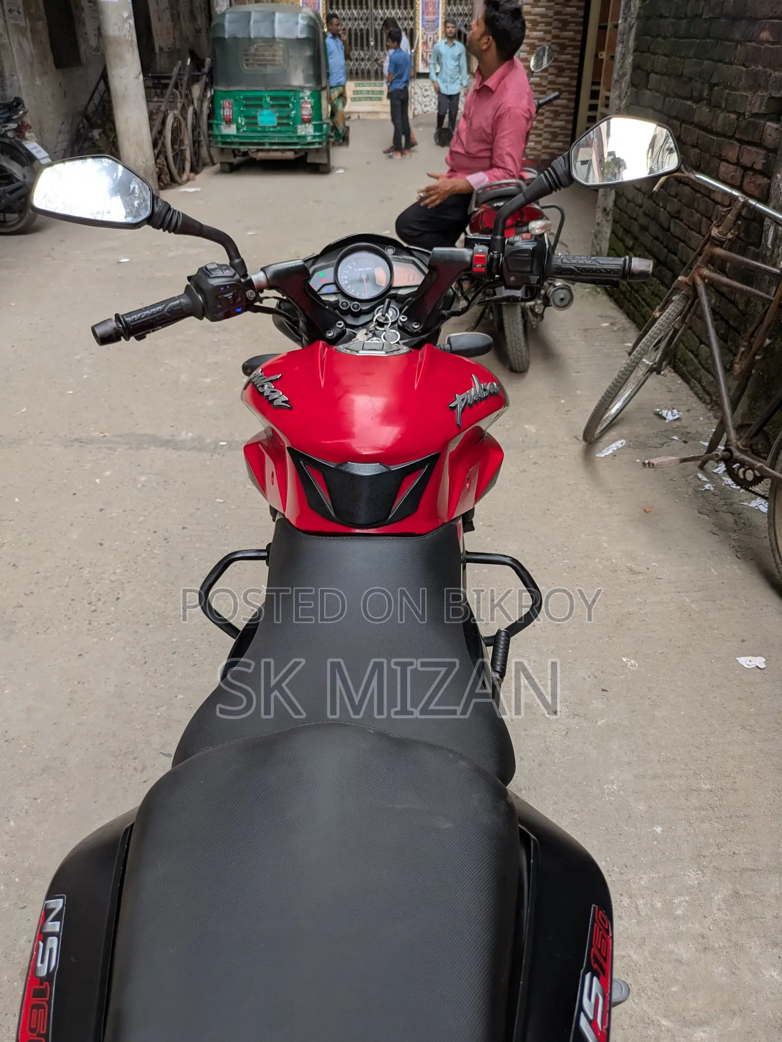 Bajaj Pulsar NS 160 2021 Red