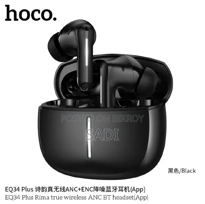 Hoco Eq34 Plus Rima Anc+enc Water Resistant Ipx5 💧