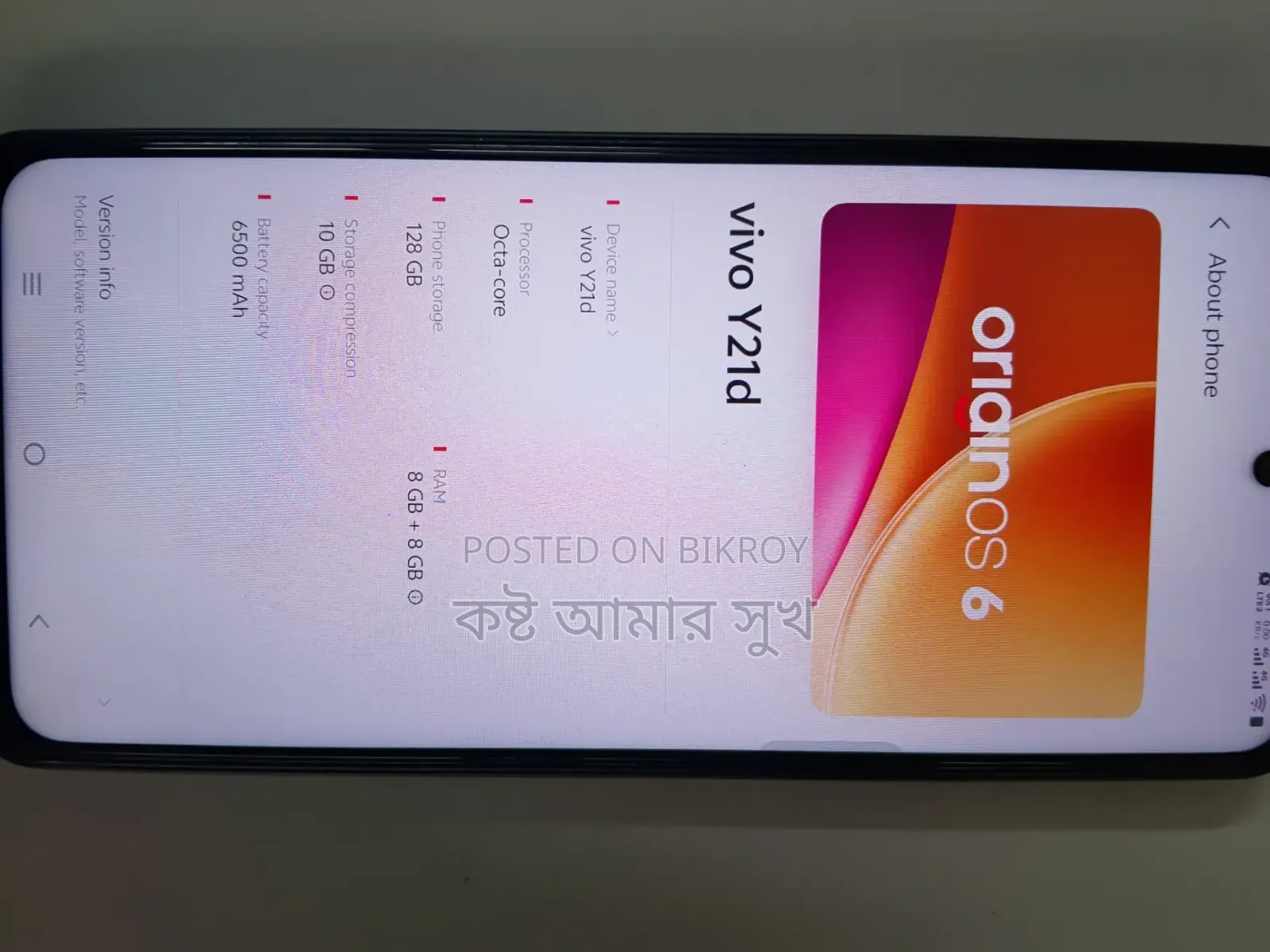 Mobile Phone 128 GB Blue