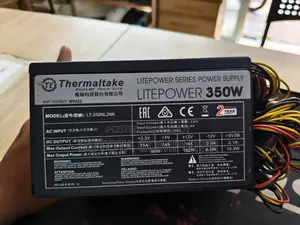 Thermaltake Litepower 350W 80 Plus Power Supply (PSU)