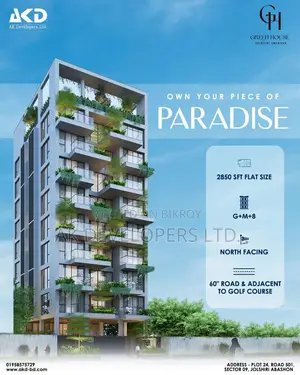 4-Bedroom Apartment in Green House, Jalshiri Abason for sale