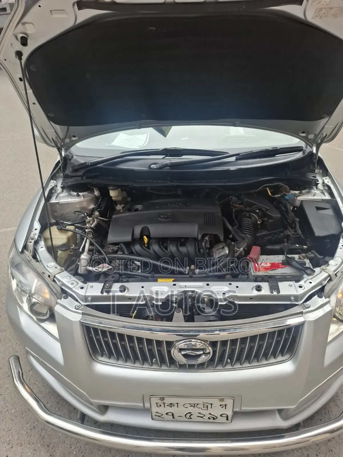 টয়োটা এক্সিও ২০০৭ রৌপ্য