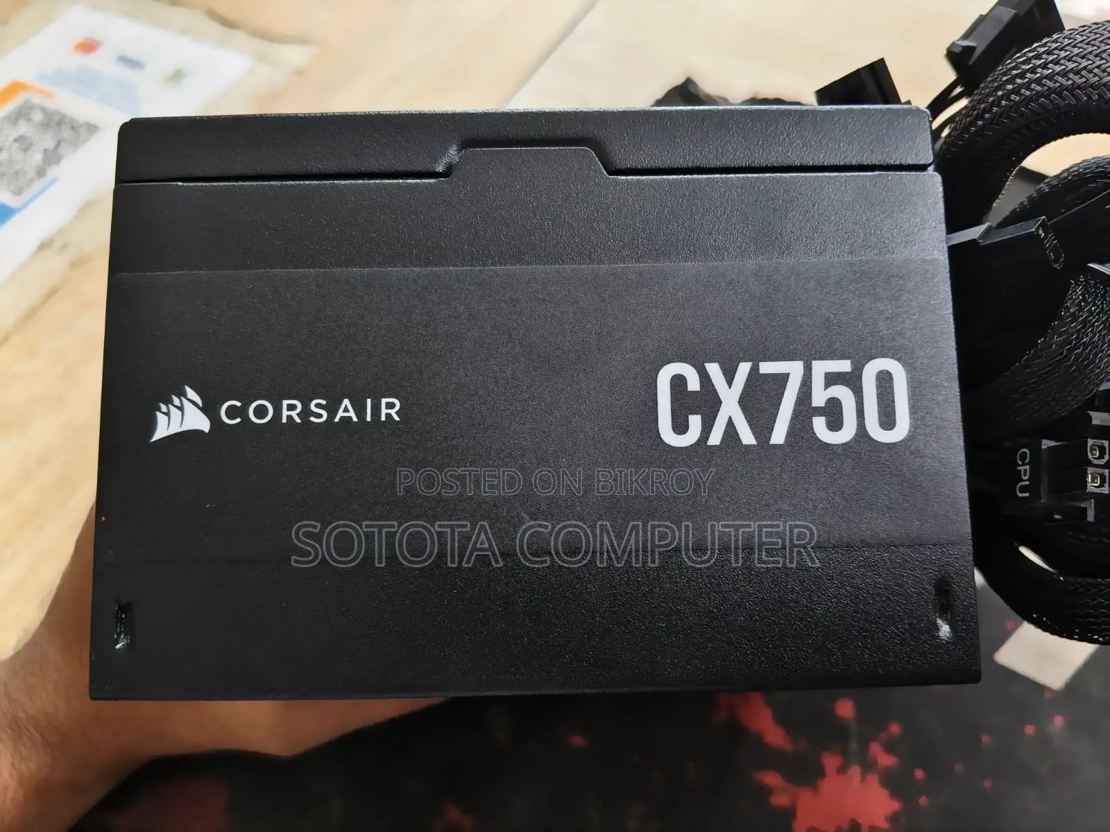 Corsair CX750 750W 80 PLUS Bronze ATX Power Supply