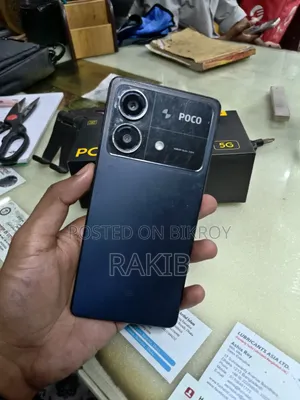 শাওমি পোকো এক্স৬ ২৫৬ জিবি কালো