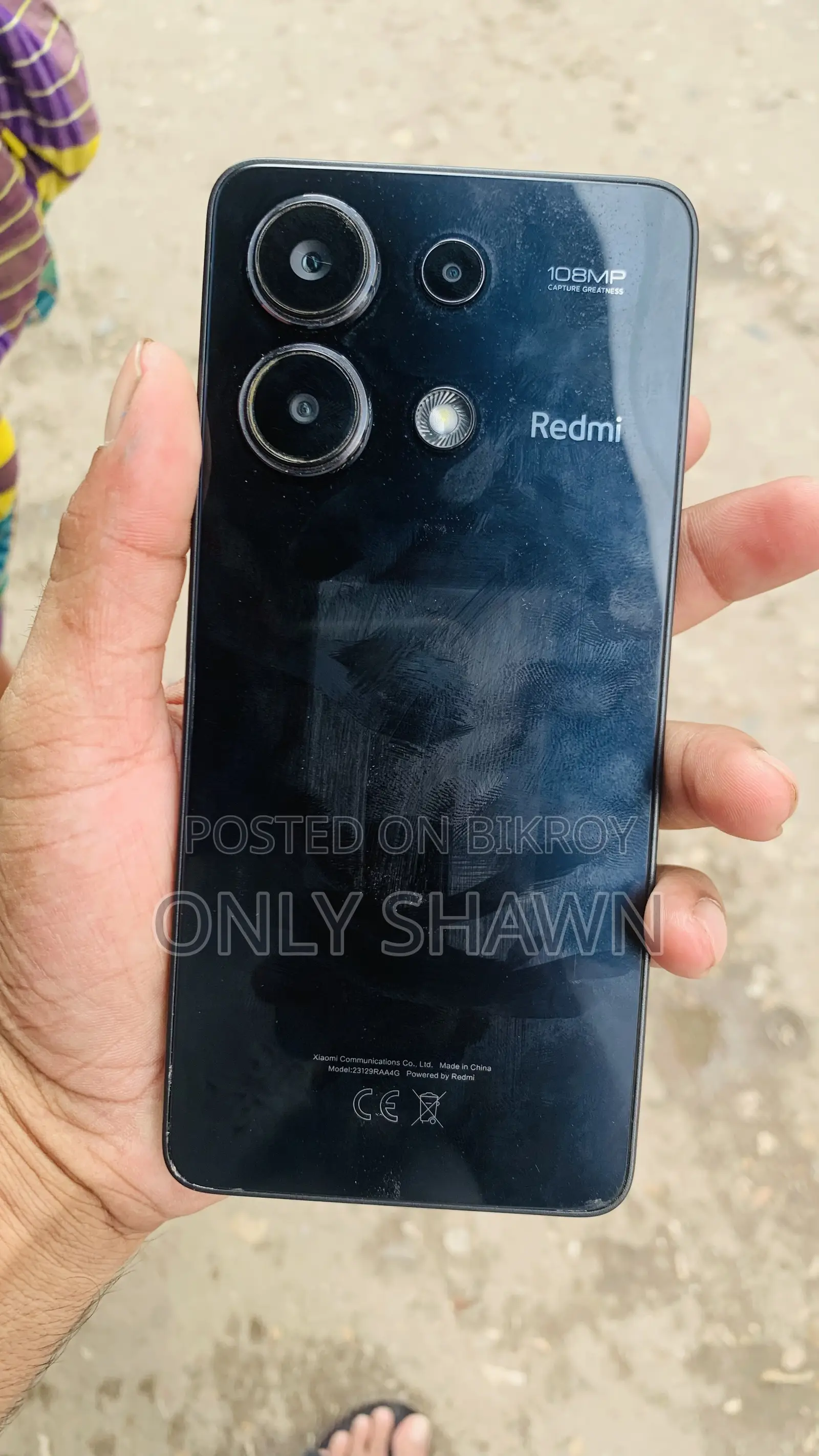 শাওমি রেডমি নোট ১৩ ১২৮ জিবি ব্ল্যাক