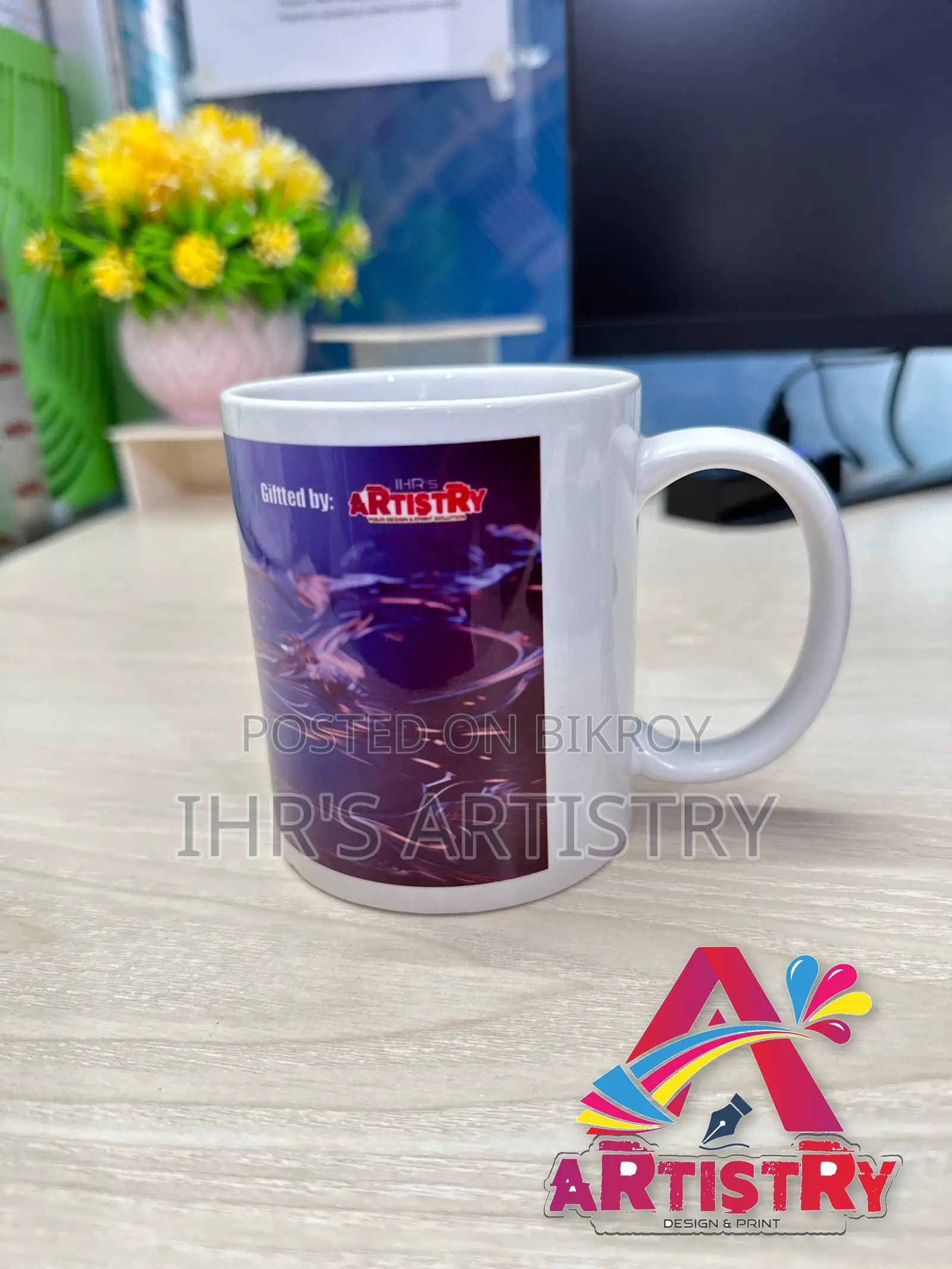 কাস্টম প্রিন্টেড মগ | সাদা, কালার ও ম্যাজিক মগ