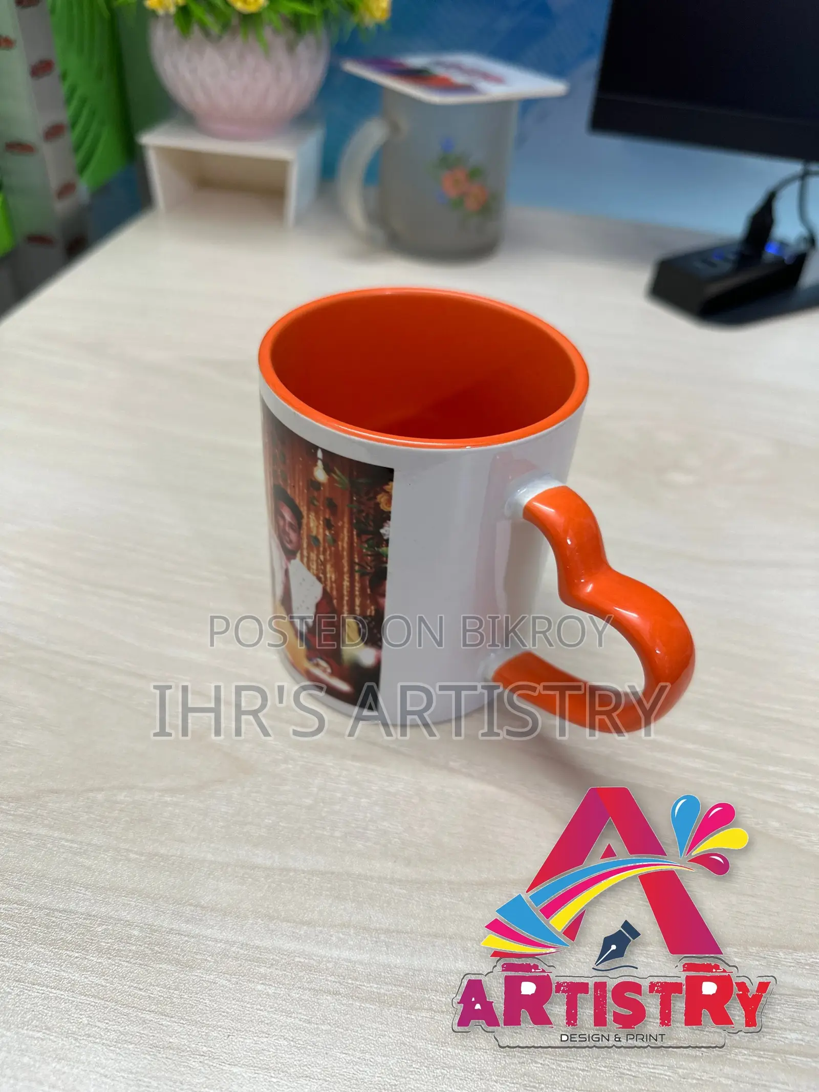 কাস্টম প্রিন্টেড মগ | সাদা, কালার ও ম্যাজিক মগ