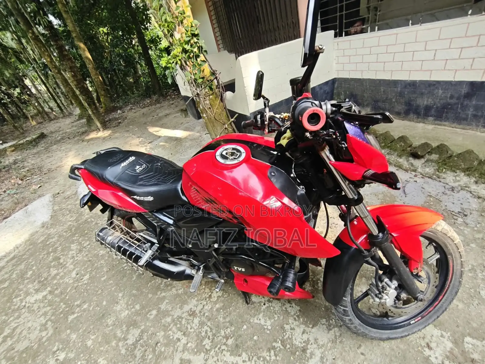 TVS Apache RTR 160 4V 2020 Red