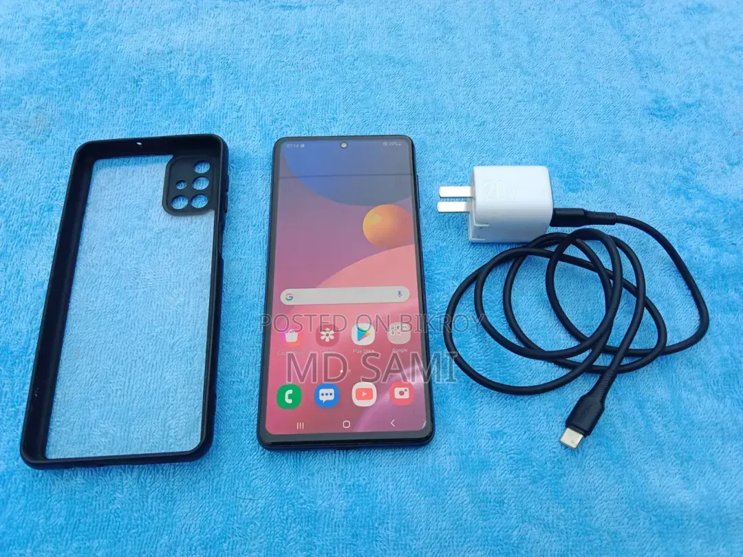 স্যামসাং গ্যালাক্সি এম৫১ ১২৮ জিবি কালো