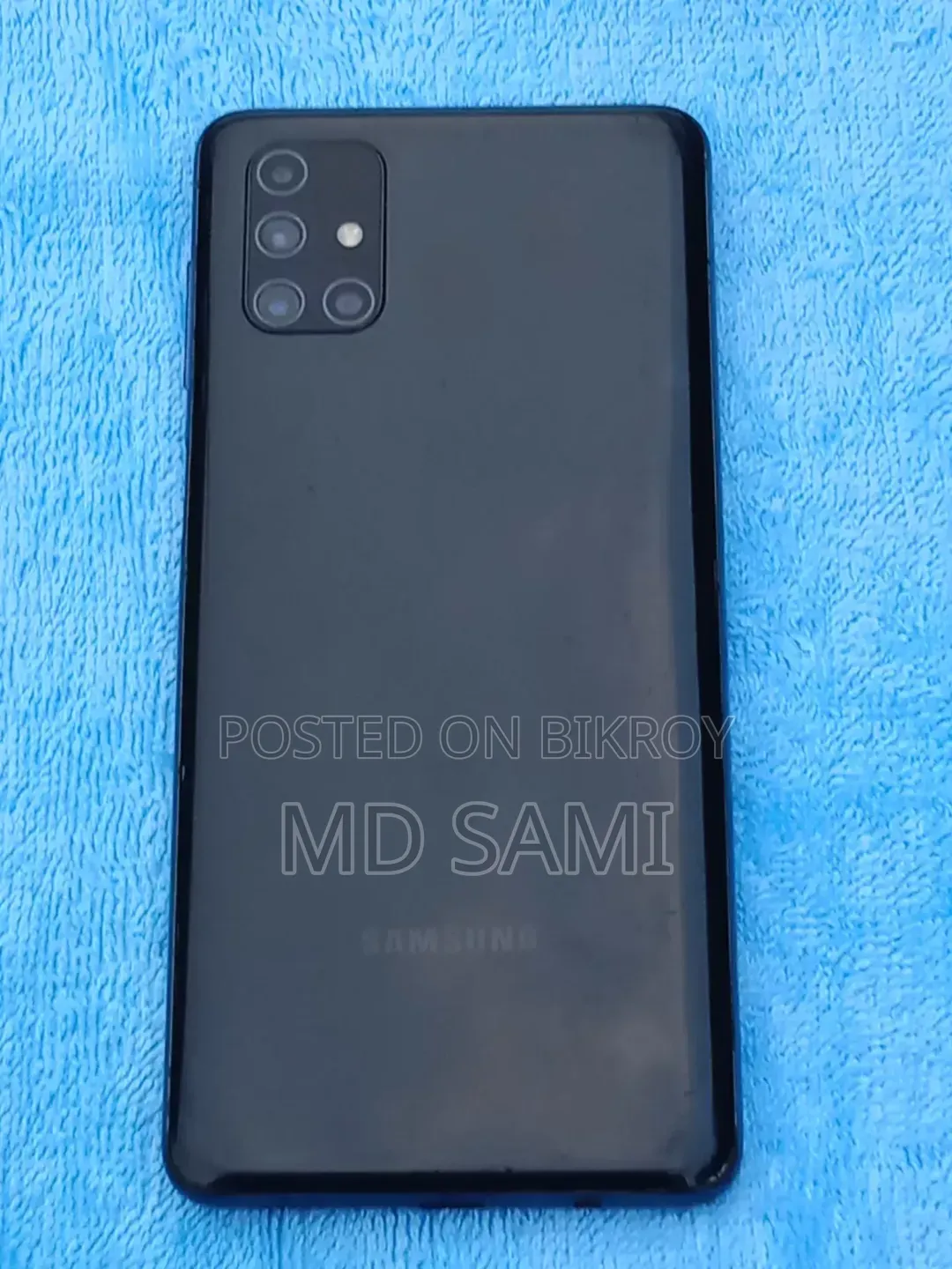 স্যামসাং গ্যালাক্সি এম৫১ ১২৮ জিবি কালো