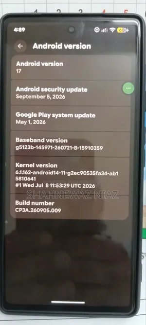 Google Pixel 6a 128 GB Silver