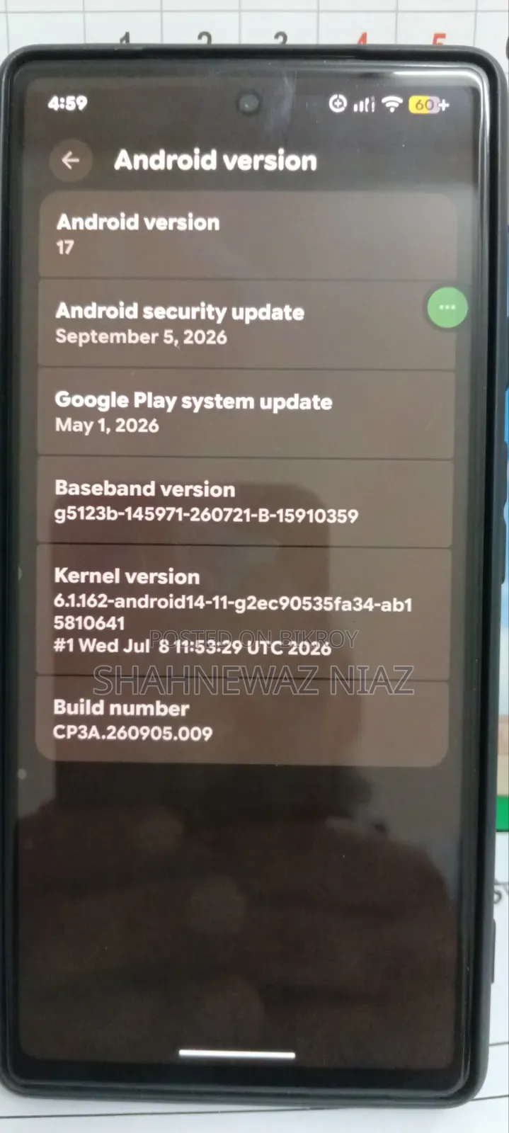 Google Pixel 6a 128 GB Silver