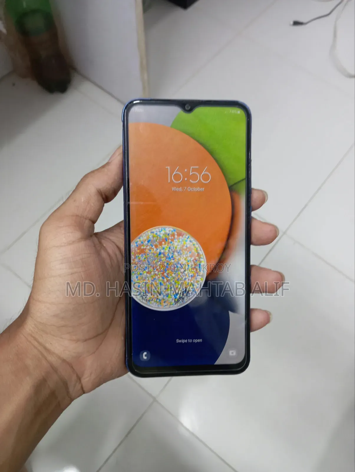 স্যামসাং গ্যালাক্সি এ০৩ ৬৪ জিবি নীল