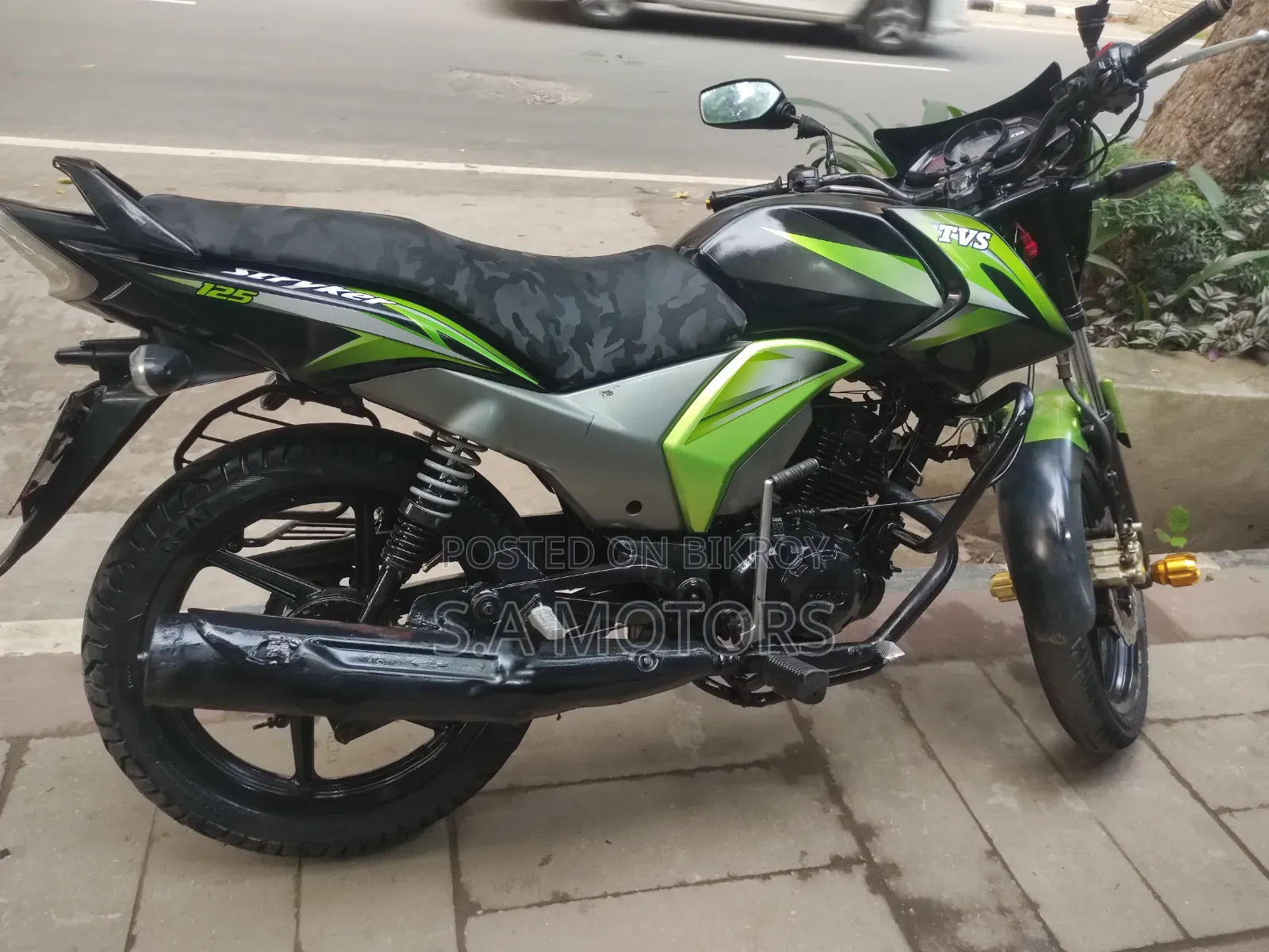 TVS Stryker 125 2020 Green
