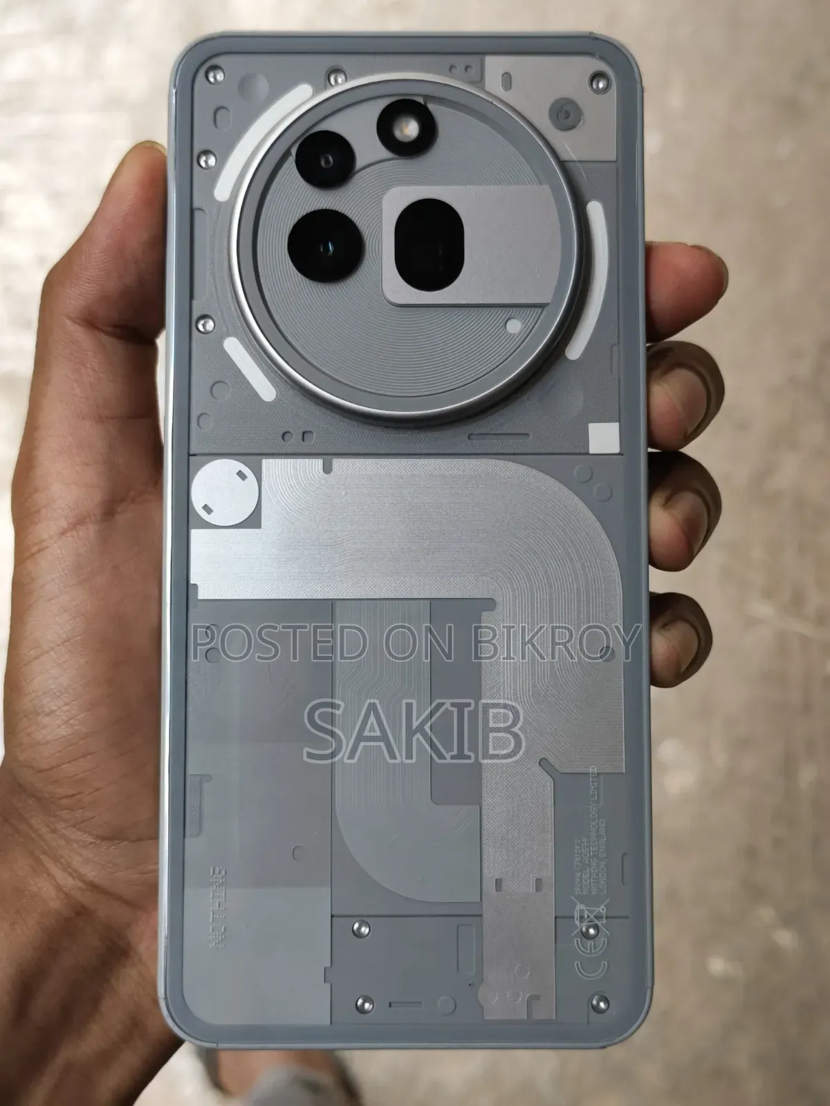 Nothing Phone 3a Pro 256 GB Silver