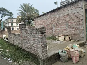 Land filled with soil suitable for building a house, sold with boundary and shop