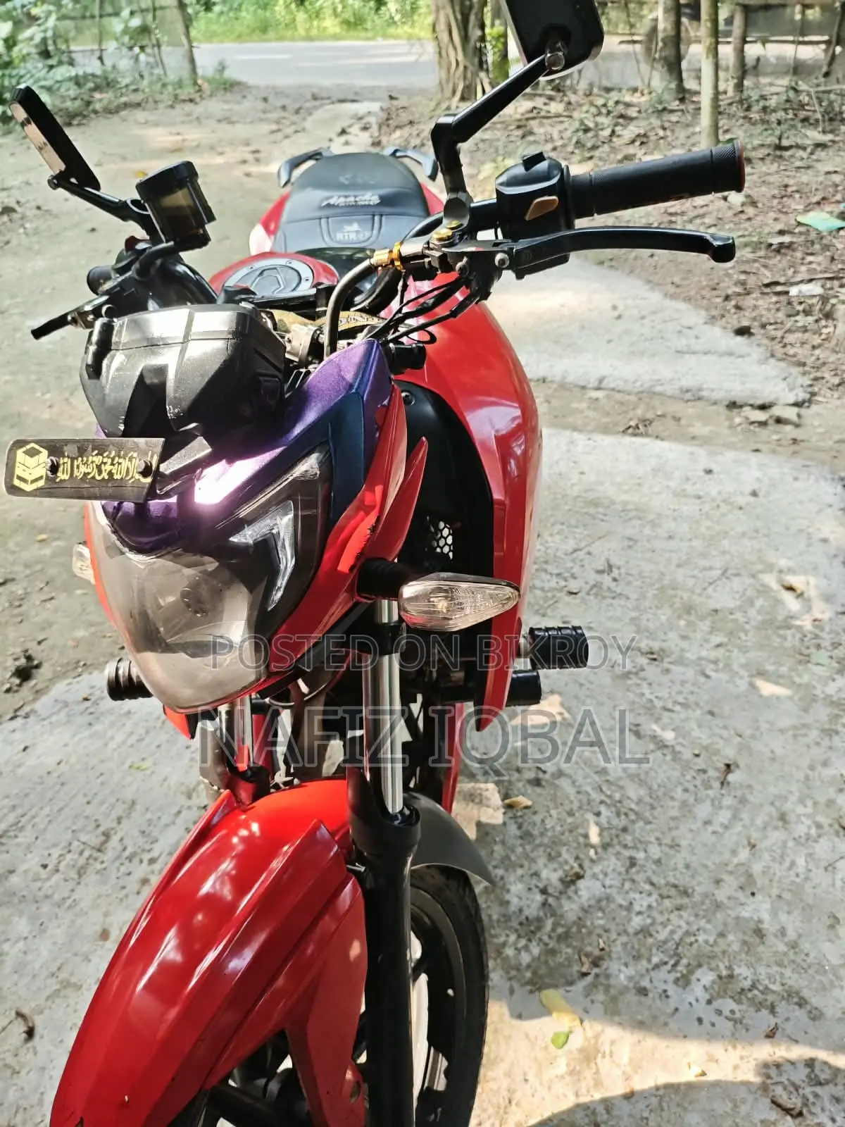 TVS Apache RTR 160 4V 2020 Red