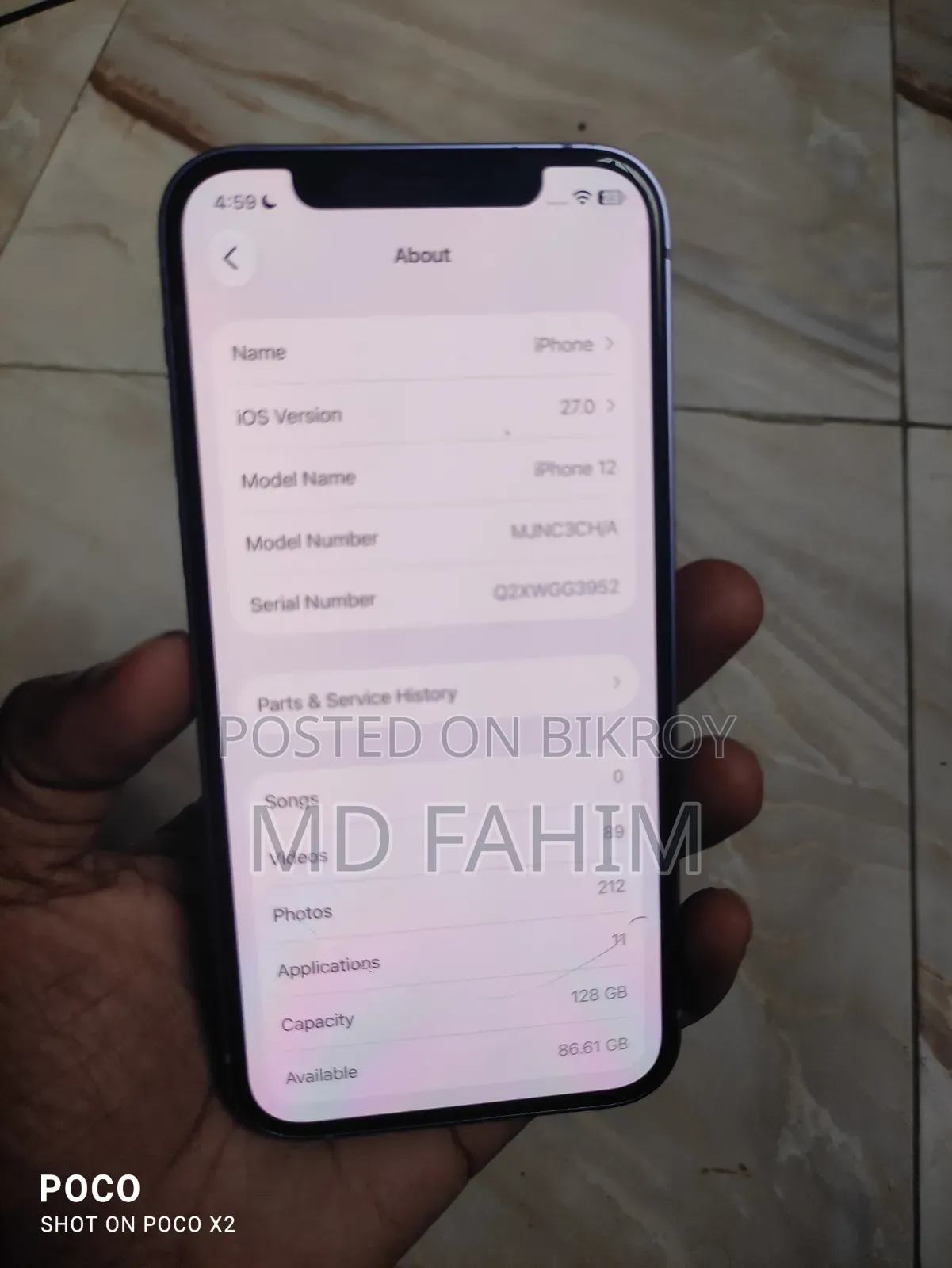 Apple iPhone 12 128 GB Purple