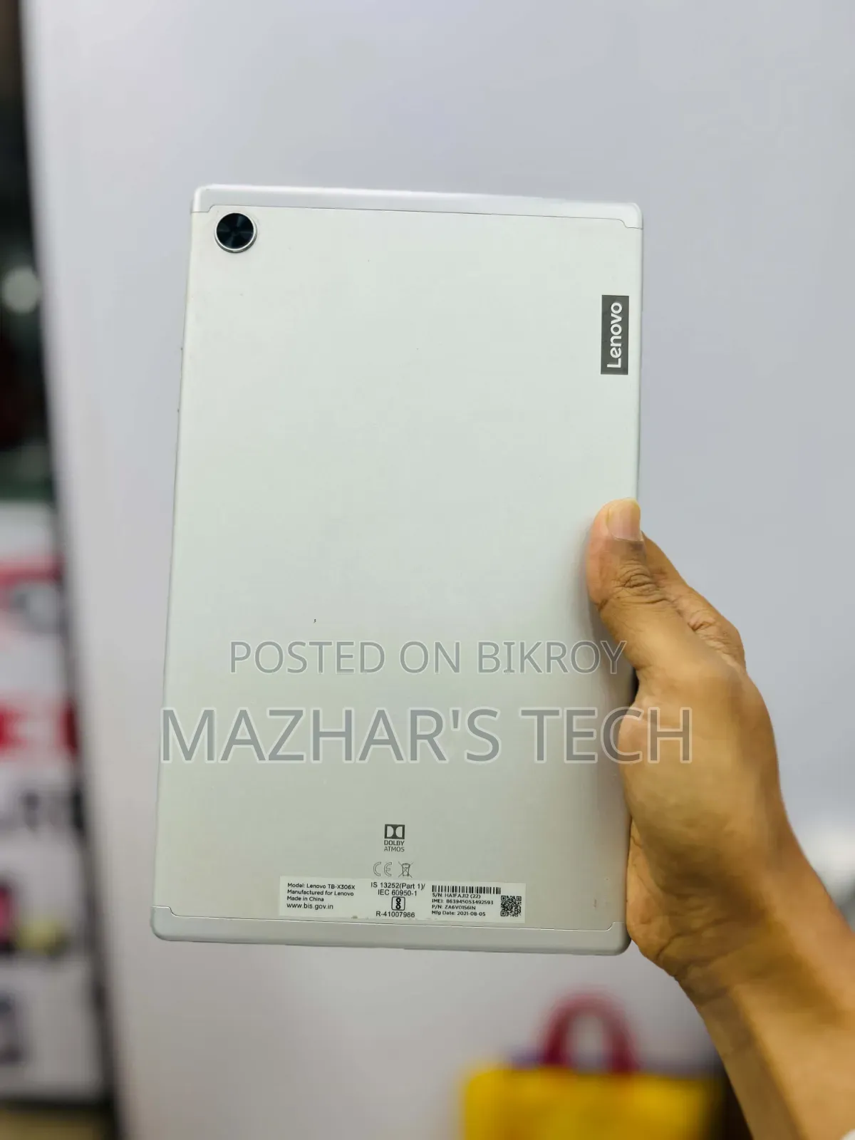 লেনোভো ট্যাব এম১০ এইচডি জেন ২ ৬৪ জিবি হোয়াইট