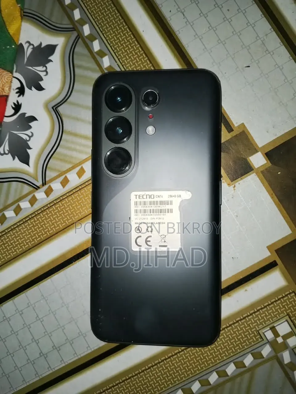 Tecno Camon 50 Ultra 256 GB Black