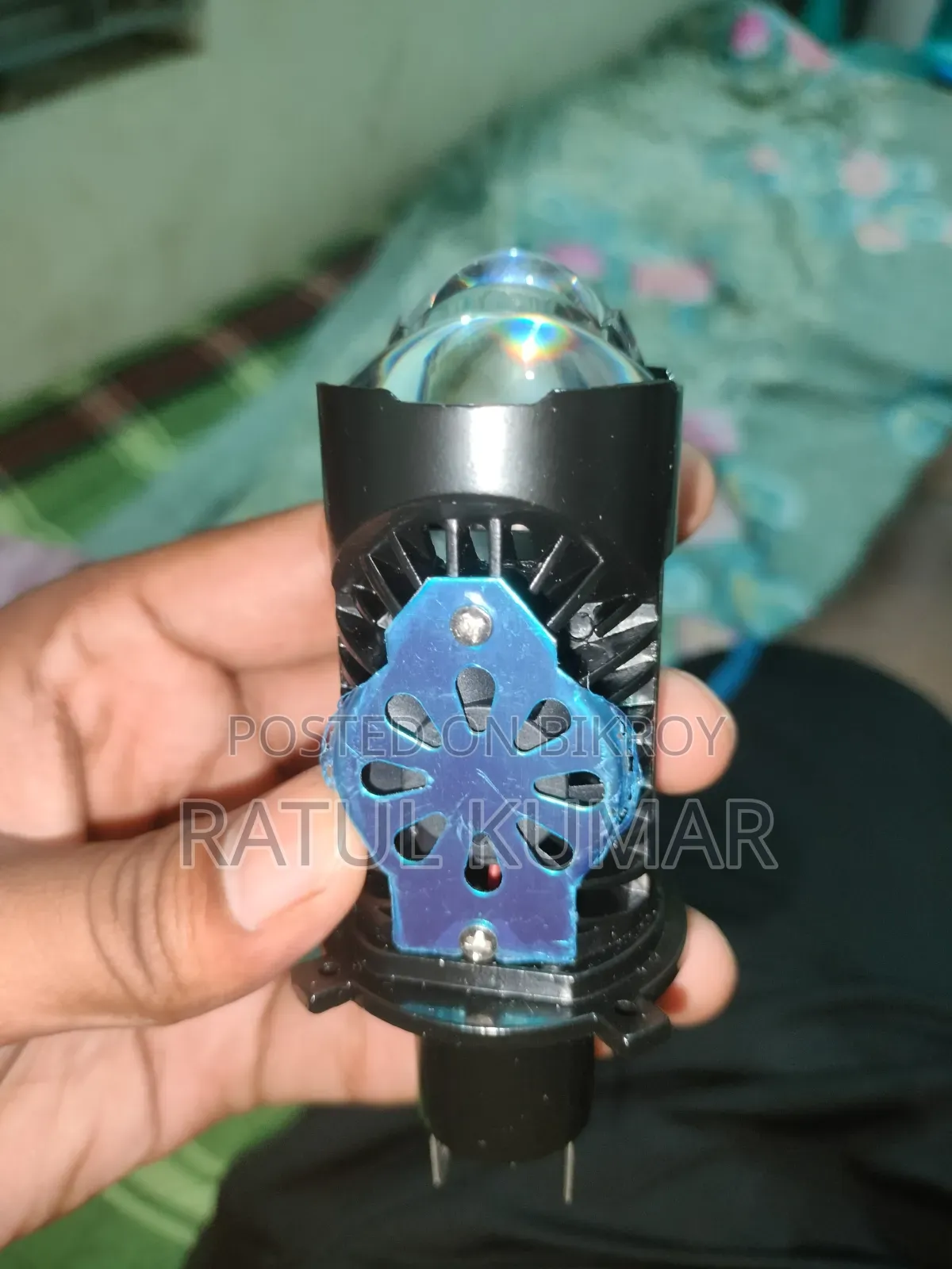 বাইক/কারের জন্য এএল-বি টি১০ সাদা এলইডি হেডলাইট