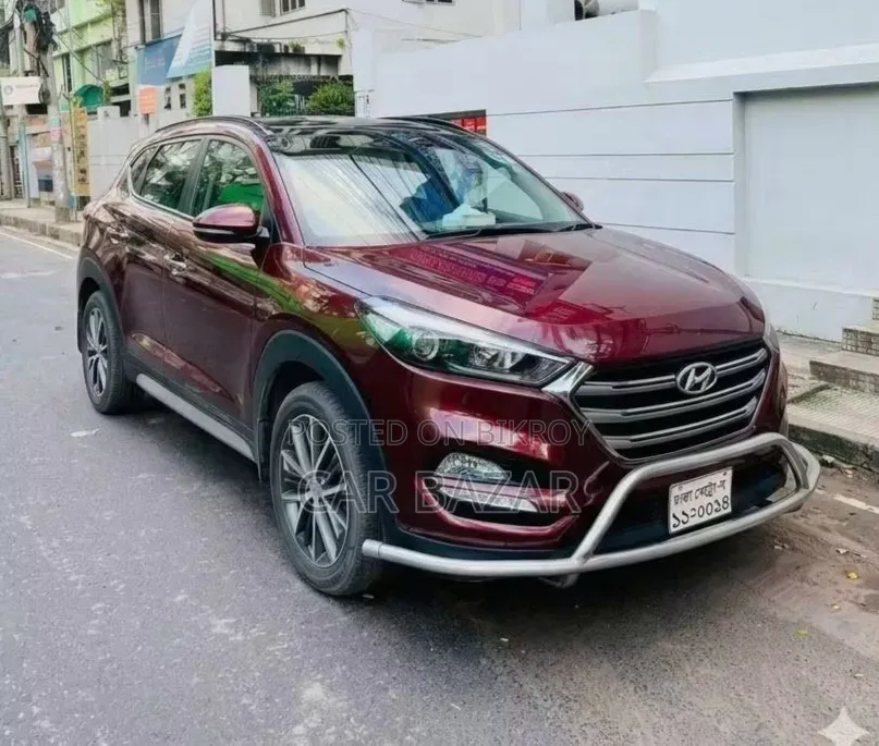 Hyundai Tucson Limited All-Wheel Drive 2017 Maroon