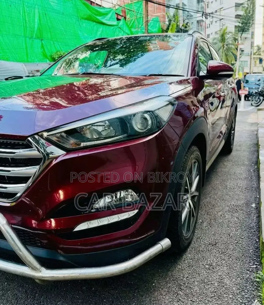 Hyundai Tucson Limited All-Wheel Drive 2017 Maroon