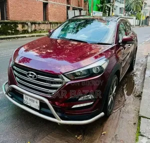 Hyundai Tucson Limited All-Wheel Drive 2017 Maroon