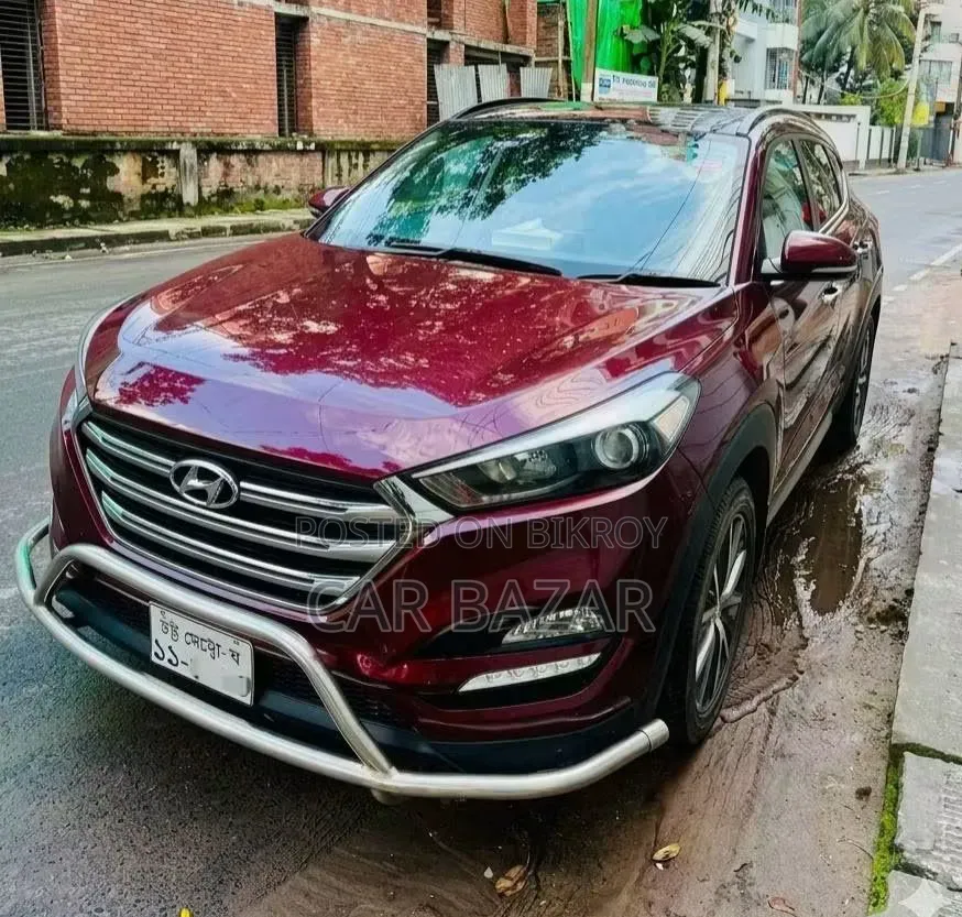 Hyundai Tucson Limited All-Wheel Drive 2017 Maroon