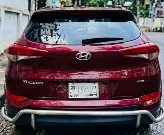 Hyundai Tucson Limited All-Wheel Drive 2017 Maroon