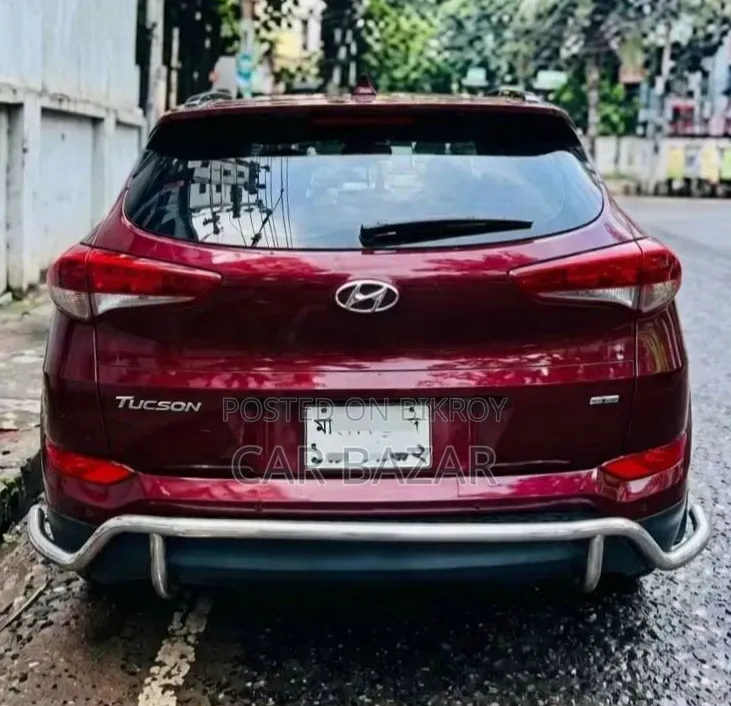 Hyundai Tucson Limited All-Wheel Drive 2017 Maroon