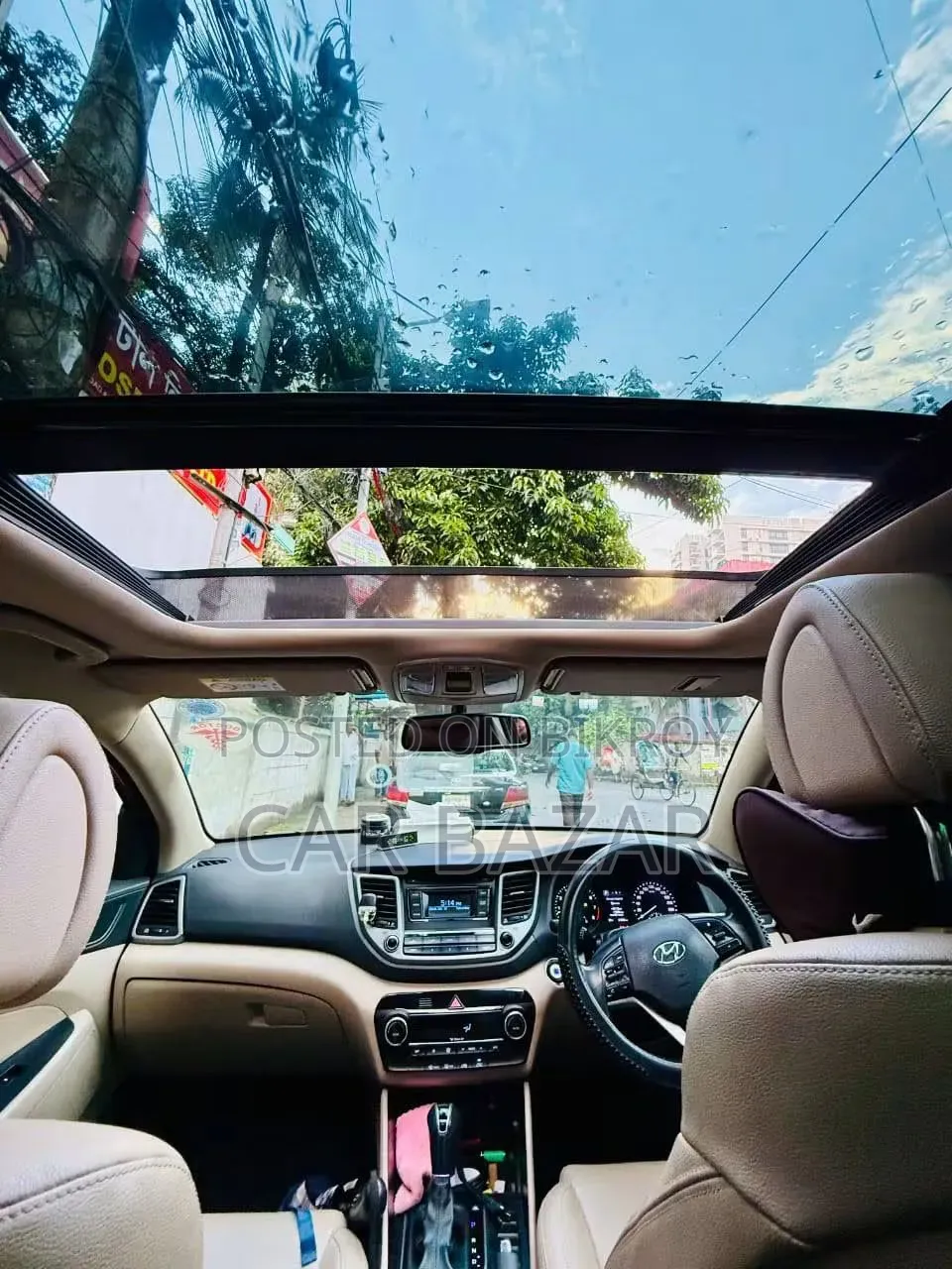 Hyundai Tucson Limited All-Wheel Drive 2017 Maroon