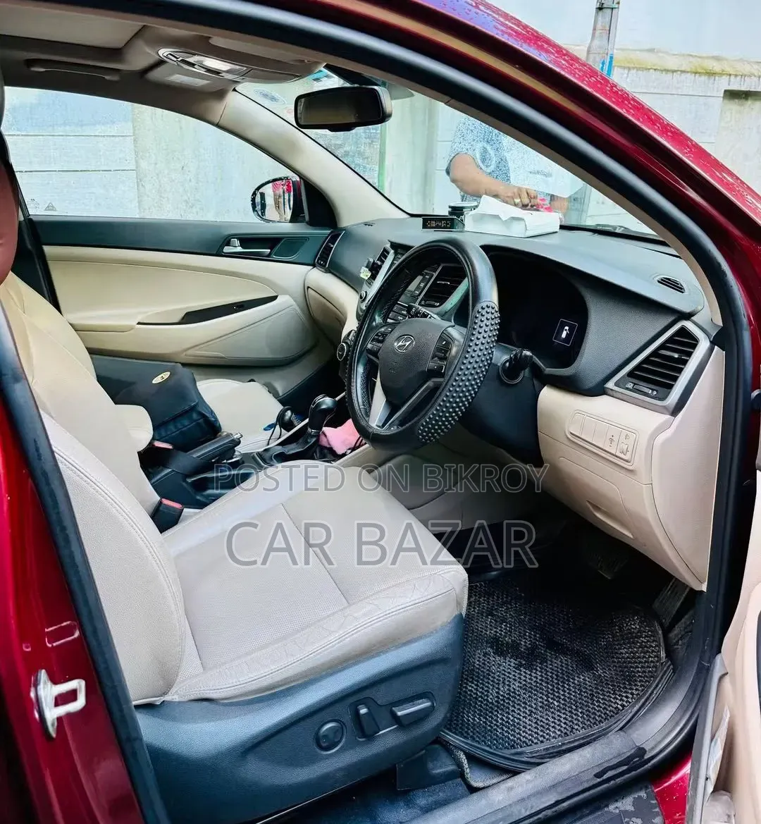 Hyundai Tucson Limited All-Wheel Drive 2017 Maroon