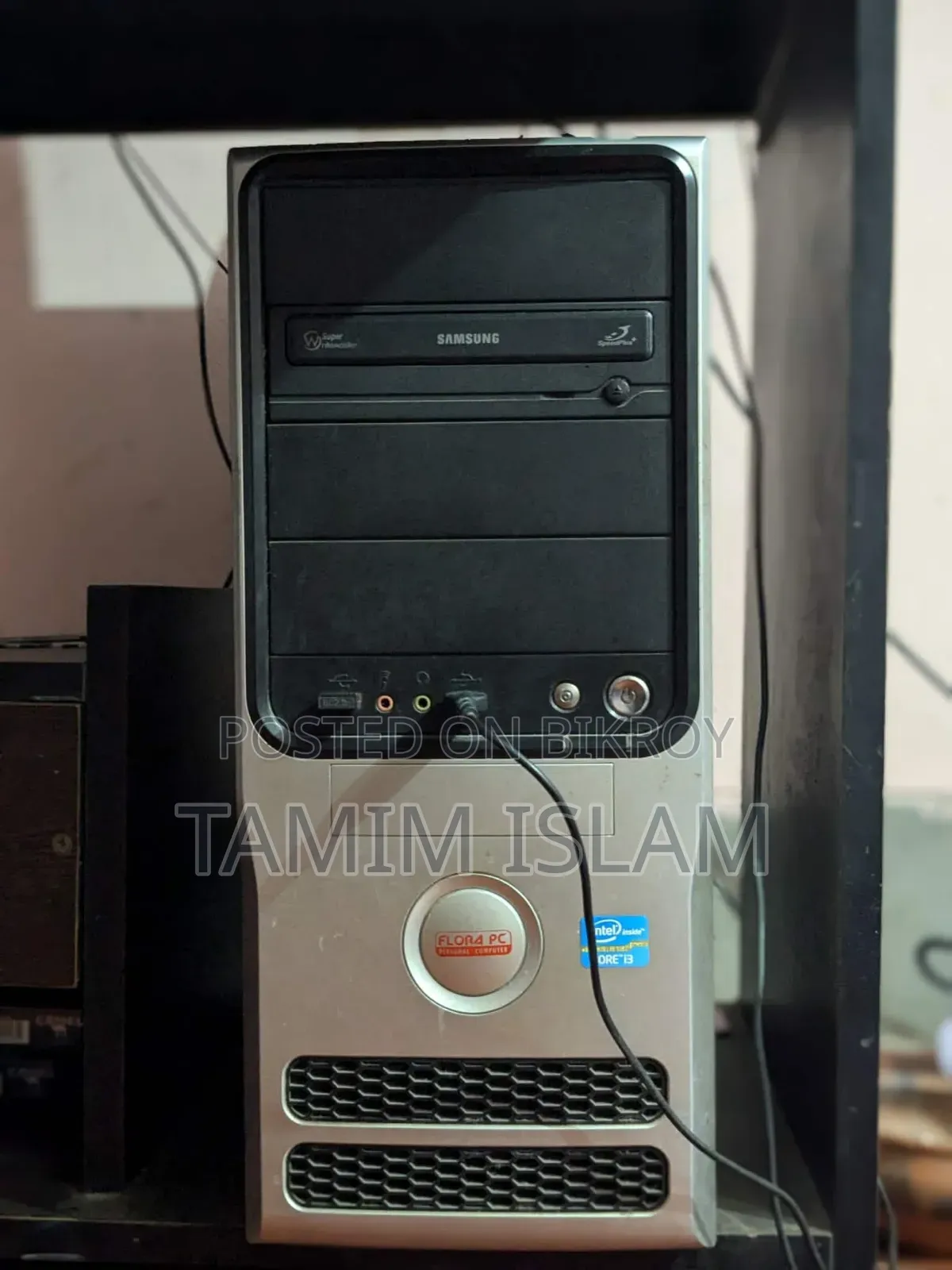 Desktop Computer Samsung 8GB Intel Core 3 HDD+SSD 512GB