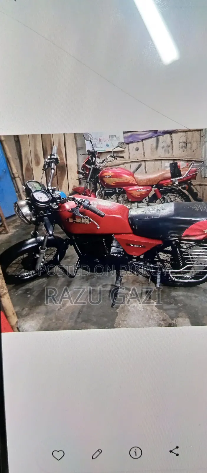 Motorcycle 2018 Red