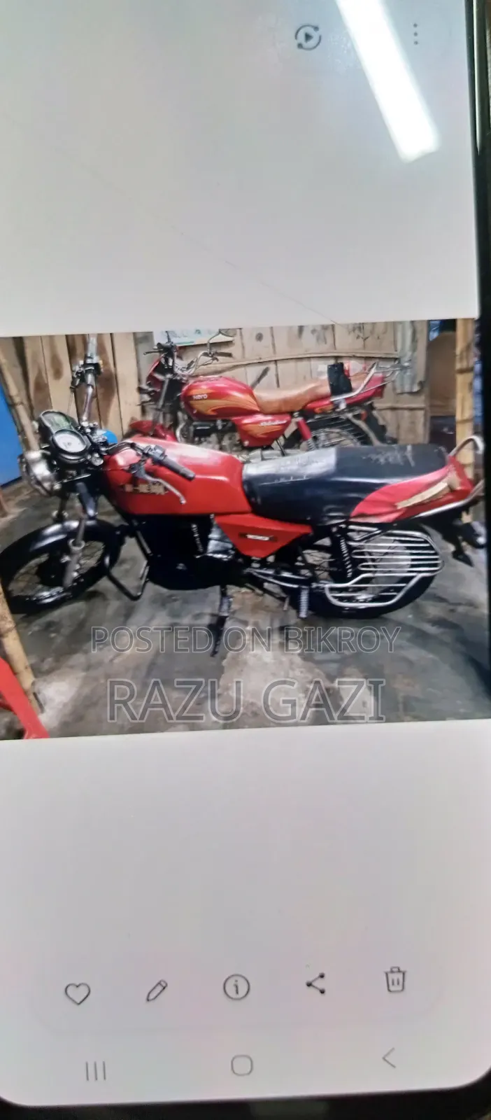 Motorcycle 2018 Red
